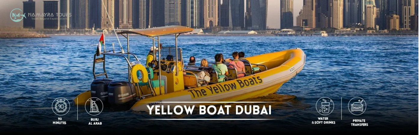 AbuDhabi Best Yellow Boat Abu Dhabi